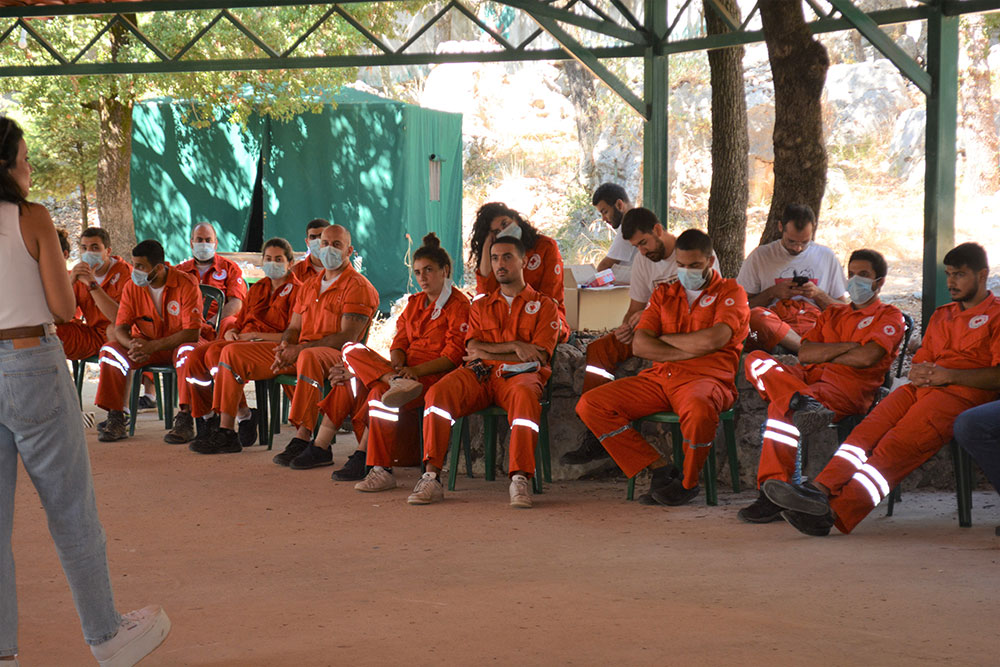 Awareness & Outreach - August 29 - Lebanese Red Cross Cornet Chehwan