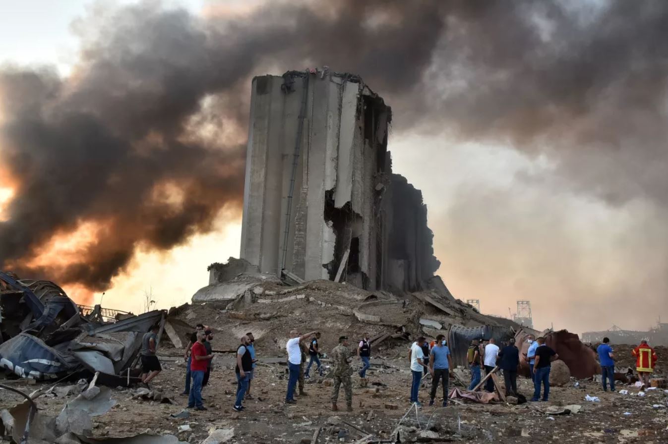 Once, they were symbols of promise. The Beirut blast turned them to monuments of despair